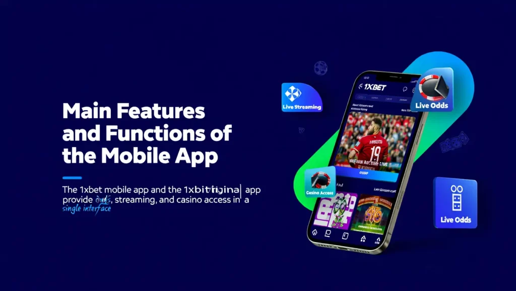 Main Features and Functions of the Mobile App