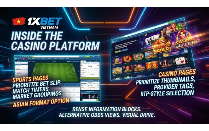 Inside the 1xBet Vietnam Casino Platform